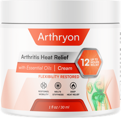 Arthryon Arthritis Heat Relief Cream – paket med 5 burkar, bästa värdet
